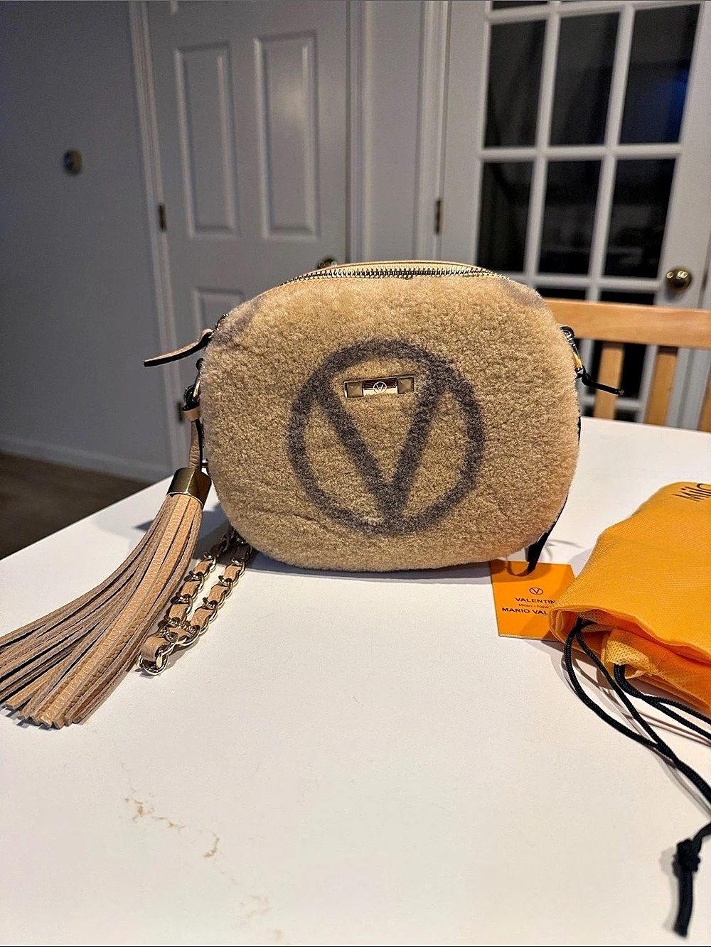 Valentino by Mario Valentino Crossbody Bags Brown Tan Size One Size
